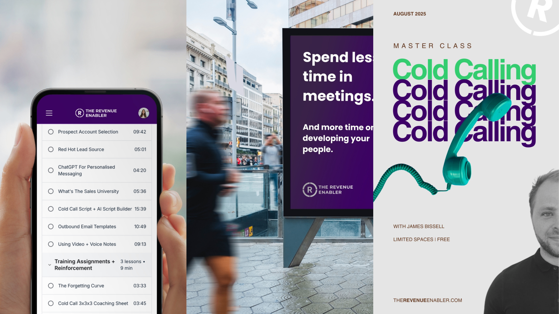 The Revenue Enabler — Sales University campaign